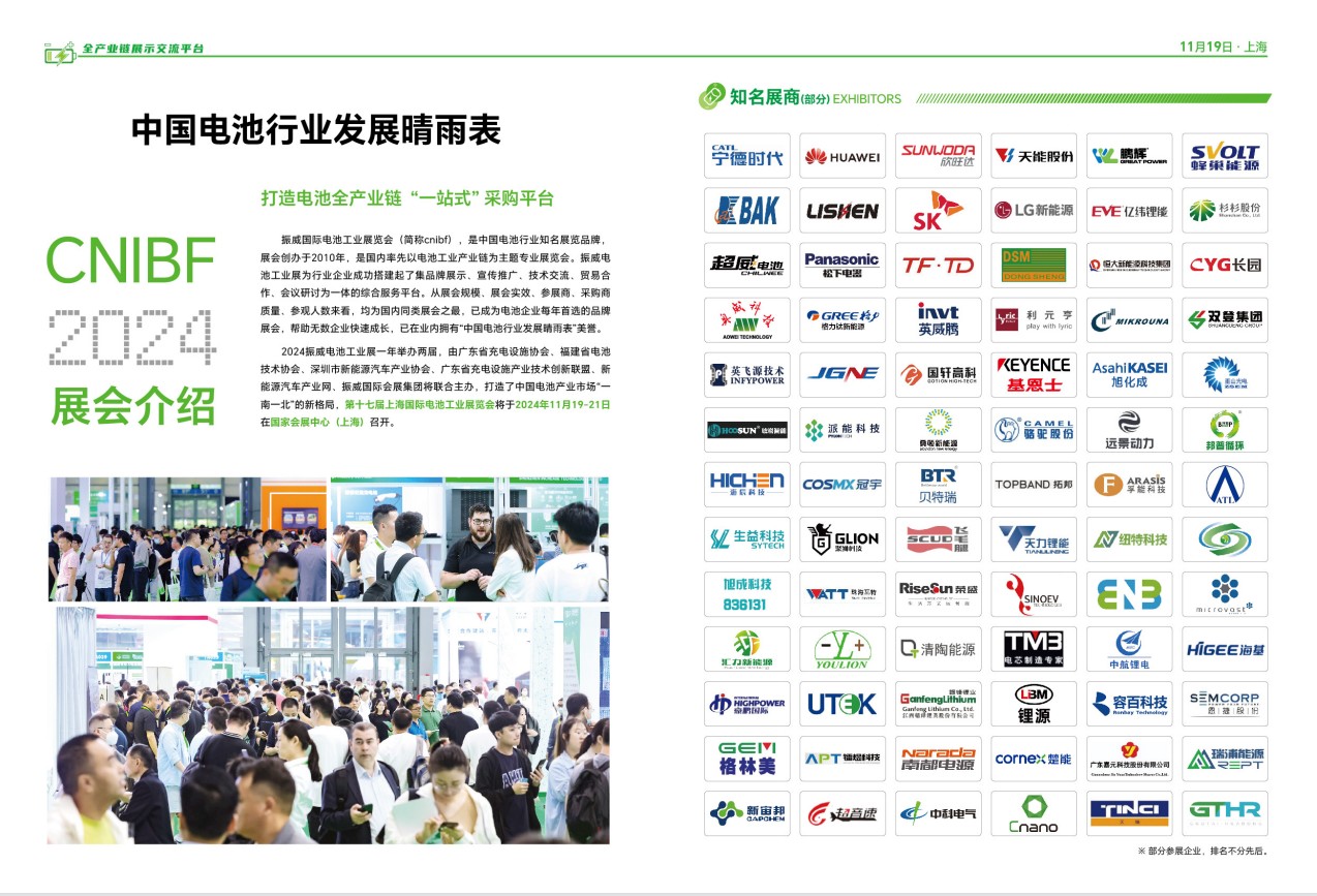 上海國際電池工業(yè)展覽會