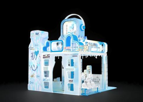 新希望初心草莓音樂節(jié)展臺設(shè)計搭建案例分析及展位制作